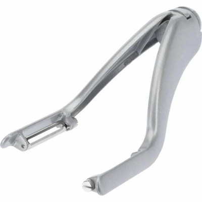 Abbildung von Westmark Gemüse und Doppelschäler/Spargel Schäler, inklusive 2 Ersatz Edelstahlklingen, Peel Star Alu, Hochwertiges Aluminium mit lebensmittelechter Beschichtung, 605022E6