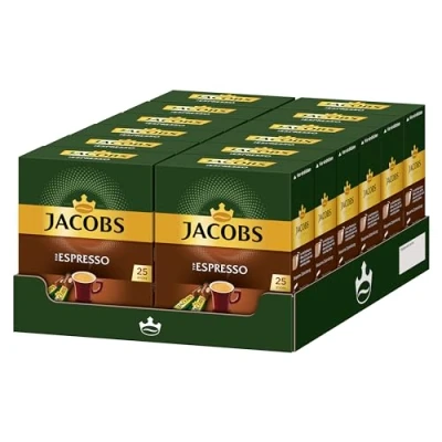 Abbildung von Jacobs Typ Espresso, 12er Pack löslicher Kaffee, Instantkaffee, Instant je 25 Einzelportionen