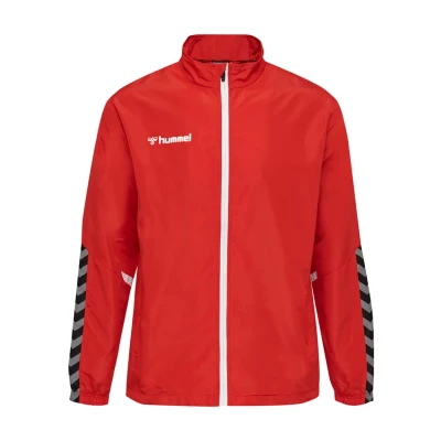Abbildung von Hummel Hmlauthentic Trainingsjacke für Kinder, Größe: 116, True red