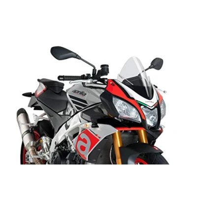 Abbildung von Puig 7615 W Racing Bildschirm für Aprilia Tuono V4 RR/Factory 15 &quot;17 , transparent