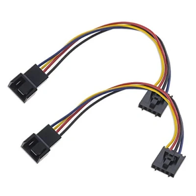 Abbildung von Create idea Lüfteradapter, 5 polig auf 4 polig, Konverter Verlängerungskabel, kompatibel mit Dell Computer PC, 2 Stück