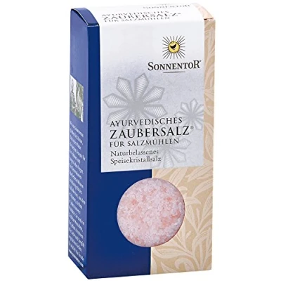 Abbildung von Sonnentor Bio Ayurvedisches Zaubersalz mittel, für Salzmühlen (1 x 150 gr)