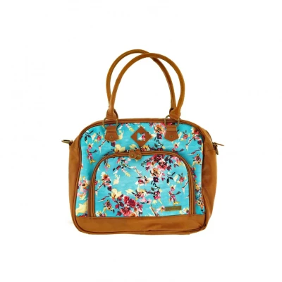 Abbildung von Marshmallow Flower 2 Tragetasche Freizeittasche Handtasche