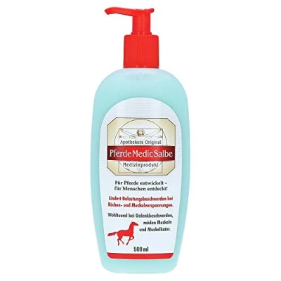 Abbildung von Pferdemedicsalbe Apothekers Original Spender