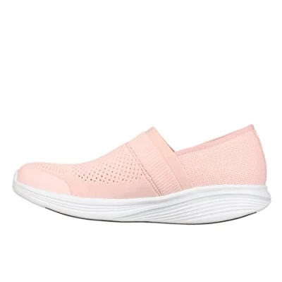 Abbildung von MBT NIWASI Slip On Sportliche Sneaker für Damen. Anatomisch Bequeme Walking Schuhe. Physiologisches Komfort und Stabilitätsschuhwerk mit gekrümmter Sohle. Moderne Sneakers