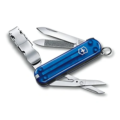 Abbildung von Victorinox Schweizer Taschenmesser, Nail Clip 580, Multitool, Maniküre, Pediküre, 8 Funktionen, Kleine Klinge, Nagelfeile, Nagelreiniger