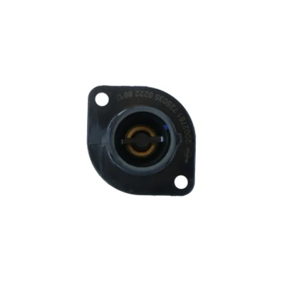 Abbildung von NRF 725035 Kühlwasserthermostat 89 mit Dichtring Gehäuse PEUGEOT: 206 Schrägheck, 308 I SW, CITROËN: C4 Grand Picasso