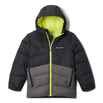 Abbildung von Columbia Boy&#039;s Arctic Blast Jacket, Ski Shark/City Grey, Size XL