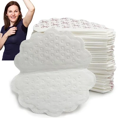 Abbildung von Achselpads, Antitranspirant Absorbent Geruch Blocker Pads Achsel Kleid Shields,Damen Herren Anti Schweiß (80 Stück)