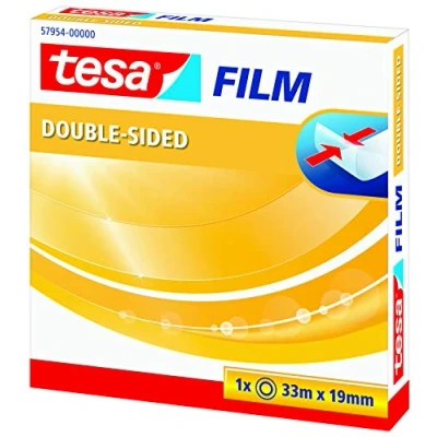 Abbildung von 6 x Tesa Klebeband doppelseitig PP 33mx19 mm