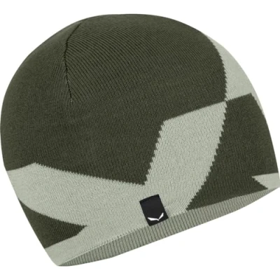 Abbildung von Salewa Pure Reversible Merino Beanie, Dark olive/5130, UNI58