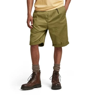 Abbildung von G STAR RAW Herren Worker Chinoshorts, Grün (smoke olive D21458 C962 B212), 32