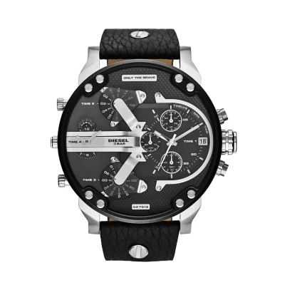 Abbildung von Diesel MR Daddy 2.0 Chronograph, Herren, Größe: One Size, Black