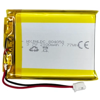 Abbildung von DC 3.7V 2100mAh 804050 Li ion Lithium Ionenpolymer Batteriewechsel für DIY 3.7 5v elektronische Produkte, GPS, LED Licht, Bluetooth Lautsprecher, Mobile Stromversorgung.