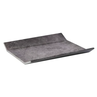 Abbildung von APS 84401 GN 1/2 Tablett Element, 32,5 x 26,5 cm, Höhe 3,5 Melamin, Betonoptik