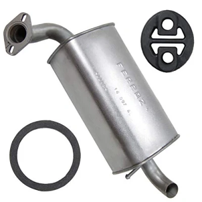Abbildung von Endschalldämpfer Auspuff Endtopf für Mazda 6 1 I GG GY 2.0 2.3