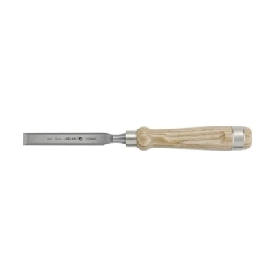 Abbildung von Högert Technik Holzflachmeißel 16 mm Mit Holzgriff Länge: 14 cm Flachmeißel für Holzbearbeitung Holzgriff/Holzmeißel/Schnitzwerkzeug Holzschnitzerei