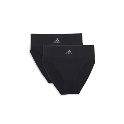 Abbildung von adidas Sportswear 2 PACK Slip, Damen, Größe: Small, Black/black