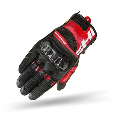 Abbildung von SHIMA X BREEZE 2 RED, Sommer Herren Mesh Kurze Motorradhandschuhe (Rot, XXL)
