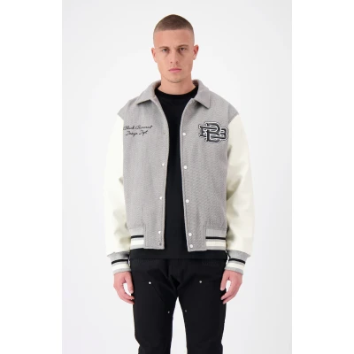 Abbildung von Black Bananas Bomberjacke, Herren, Größe: Medium, Grey