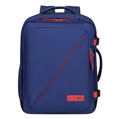 Abbildung von American Tourister Take2Cabin EasyJet Kabinentasche 36 x 20 45 cm, 38 L, 0.70 kg, Handgepäck, Flugzeug Rucksack M Underseater, Lila/Rosa (Dusk Purple/Sunset Coral)