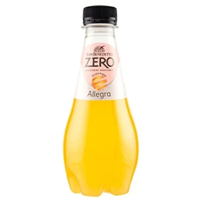 Abbildung von 24x San Benedetto Allegra Aranciata Zero PET ohne Zucker 0,25 L Limonade orange