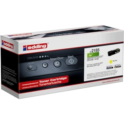 Abbildung von edding Toner EDD 2185 gelb kompatibel zu HP 410A (CF412A)
