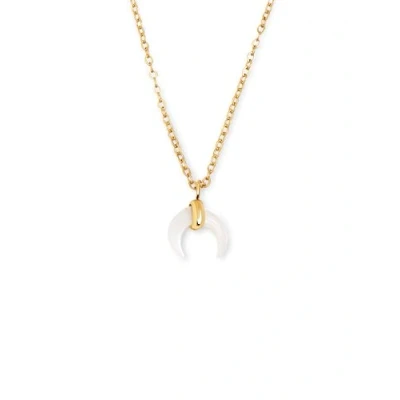 Abbildung von Singularu Moonset Halskette goldcoloured, Damen, Größe: One Size, Gold coloured