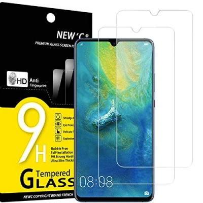 Abbildung von NEW&#039;C 2 Stück, Panzer Schutz Glas für Huawei Mate 20x, Frei von Kratzern, 9H Härte, HD Displayschutzfolie, 0.33mm Ultra klar, Ultrabeständig