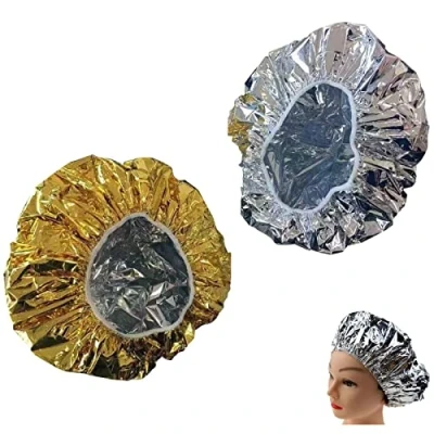 Abbildung von 4 Stück Heizmütze, Haarpflege, Aluminium, natürliche Haarbehandlung, Pflege, für Haarpflege