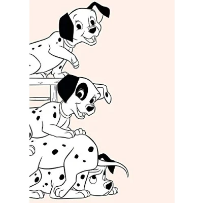 Abbildung von Komar Poster &quot;101 Dalmatiner Playing&quot;, Disney, (1 St.), Kinderzimmer, Schlafzimmer, Wohnzimmer