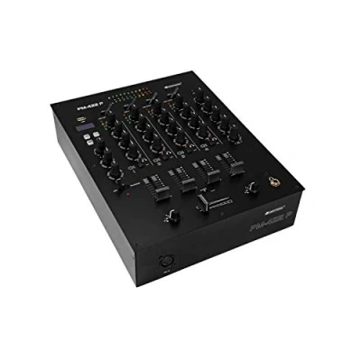 Abbildung von OMNITRONIC PM 422P 4 Kanal DJ Mixer mit Bluetooth und USB Player