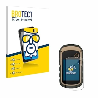 Abbildung von BROTECT Schutzglas für Garmin eTrex 32x Schutzfolie Panzer Folie Glas [Extrem Kratzfest 9H, Anti Fingerprint, Ultra Transparent]