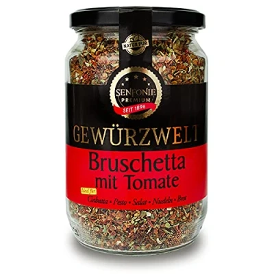 Abbildung von Bruschetta mit Tomate