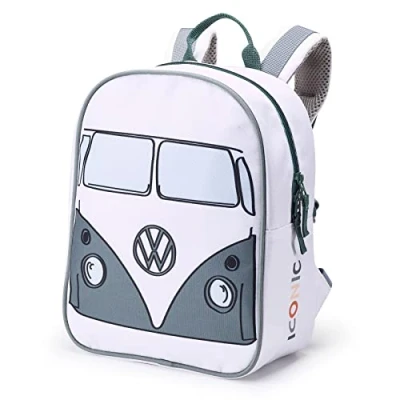 Abbildung von Volkswagen 1H4087325 Kinder Rucksack T1 Design Tasche Iconic, weiß
