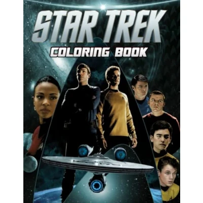 Abbildung von Star Coloring Book: Enchanting The Ultimate Trek Special A Books For Adult And Kid