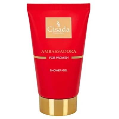 Abbildung von Gisada Ambassadora Shower Gel 100 ML für Frauen feiner und erfrischender kraftvoller Duschgel