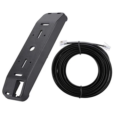Abbildung von Walkie Talkie Kunststoff Panel + Panels Separate Kabel, 5m Verlängerungskabel, stabiles Panel, für YAESU FT 7800 7900