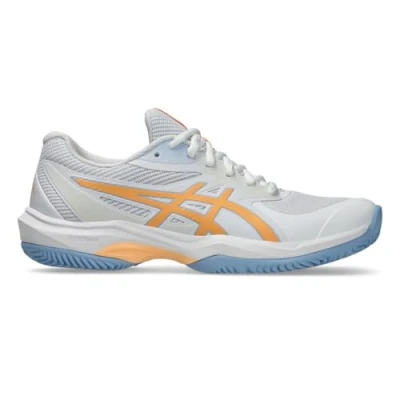 Abbildung von ASICS Damen Game FF Padel Sneaker, White Orange Glow, 37.5 EU