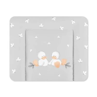 Abbildung von Julius Zöllner® Wickelauflage Softy 65x75 cm weiche Wickelunterlage Baby Wickeltischauflage Folie, wasserdicht &amp; abwischbar Made in Germany OEKO TEX Standard 100 Quack