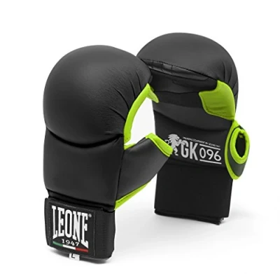 Abbildung von LEONE 1947, Karate Fit Handschuhe, Unisex Erwachsene, Schwarz, L, GK096