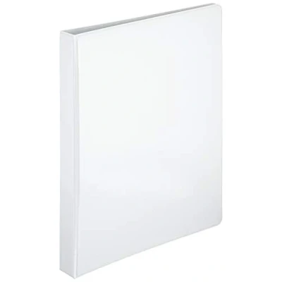 Abbildung von Esselte 49708 Ringbuch Präsentation, mit Taschen, A4, PP, 2 Ringe, 25 mm, weiss