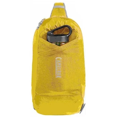 Abbildung von Camelbak Arete Sling 8 Liter Aufbewahrungsflasche mit 600 ml Trageverschluss Safran/Silber