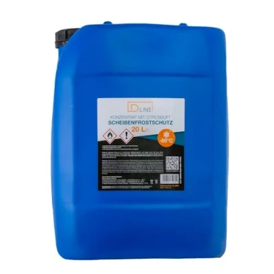 Abbildung von D.LINE Scheibenfrostschutz Konzentrat mit Citrusduft 60C, 20 Liter Kanister