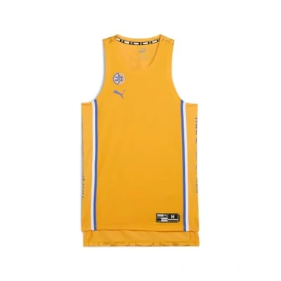 Abbildung von Puma Maccabi Game Basketballtrikot Herren Mit Plain Gold Fusion Größe: XS