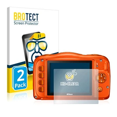 Abbildung von BROTECT (2 Stück Schutzfolie für Nikon Coolpix W150 Displayschutz Folie Ultra Klar