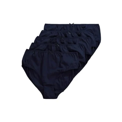 Abbildung von Ulla Popken Slip Slips 5er Pack einfarbig bis Gr. 66/68 (5 St)