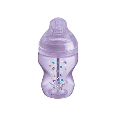Abbildung von Babyflasche Tommee Tippee Advanced Anticolica 260 ml Elefantenfuchsie