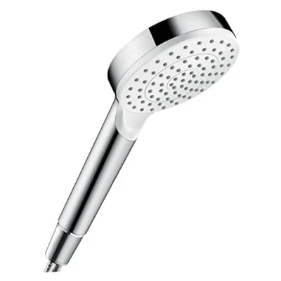 Abbildung von hansgrohe Handbrause &quot;Crometta&quot;, 10cm, 1 Strahlart Weiß/chrom