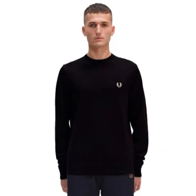 Abbildung von Fred Perry Sweatshirt, Herren, Größe: Medium, Black